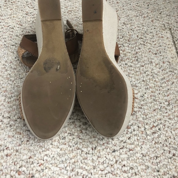 Steve Madden Woven wedged size 10 - Picture 6 of 7